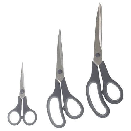 Lot de 3 ciseaux multi-usages Essentiel