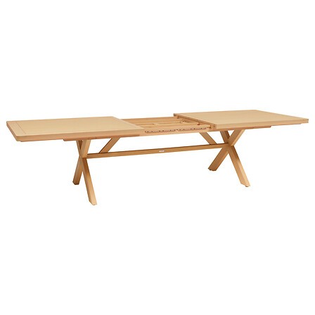 Table de jardin rectangulaire Xenia eucalyptus L 246 × P 110 × H 76,5 cm Table de jardin rectangulaire Xenia eucalyptus L 246 × P 110 × H 76,5 cm