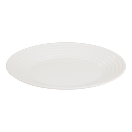 Service vaisselle 12 pièces verre blanc