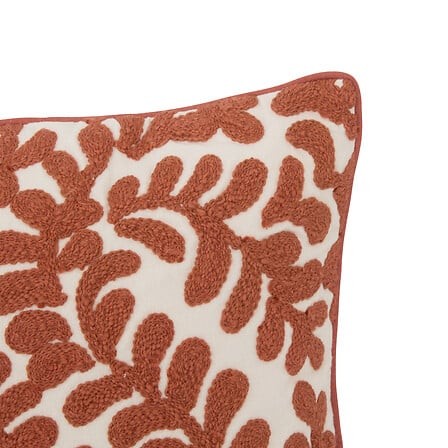 Housse de coussin Sienna terracotta 40 × 40 cm | Irisia Maison