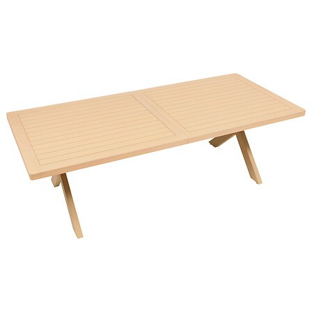 Table de jardin rectangulaire Xenia eucalyptus L 246 × P 110 × H 76,5 cm Table de jardin rectangulaire Xenia eucalyptus L 246 × P 110 × H 76,5 cm