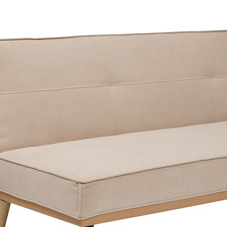 Canapé Clic-Clac Dohan Beige 3 Places | Irisia Maison Canapé Clic-Clac Dohan Beige 3 Places | Irisia Maison