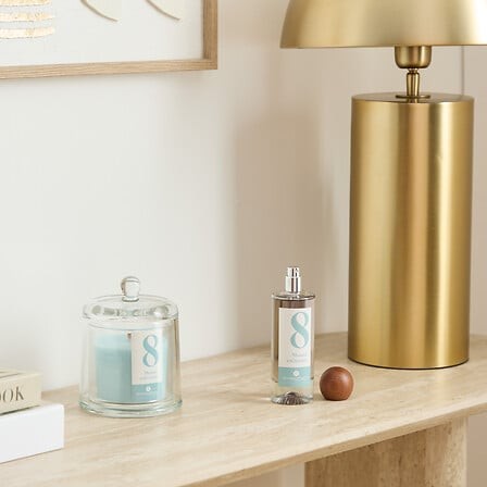 Coffret parfumé monoï bougies diffuseur spray maison Numia