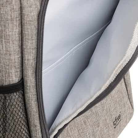 Sac à dos isotherme gris 18L pour pique‑nique et sorties