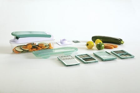 Mandoline multi‑découpe 10 pièces – coupe légumes multifonction Mandoline multi‑découpe 10 pièces – coupe légumes multifonction