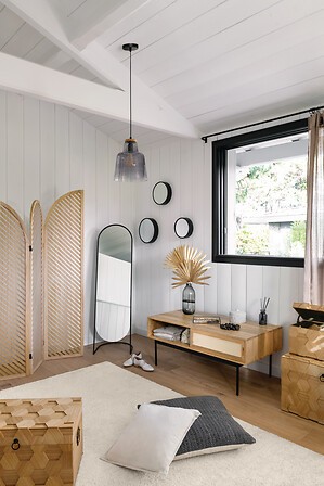 Miroir sur pied métal 39x140 cm Jef miroir dressing