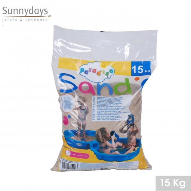 Sable pour bac à sable 15 kg sable fin lavé enfants