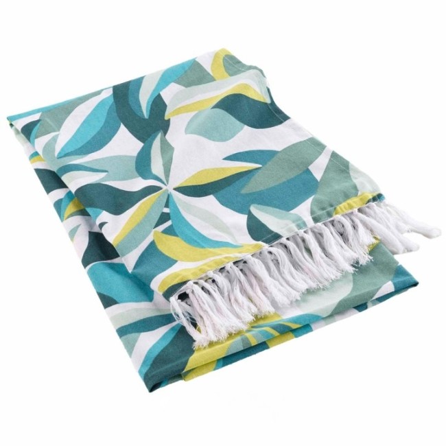Fouta 100 × 200 cm coton avec franges – plage, hammam & déco Fouta en coton 100 × 200 cm avec franges – serviette de plage & hammam