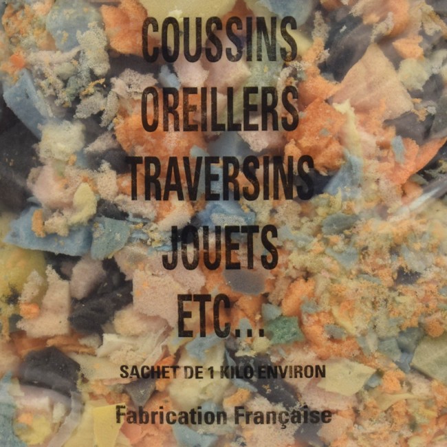 Sachet de copeaux de mousse 1000 g pour rembourrage et DIY