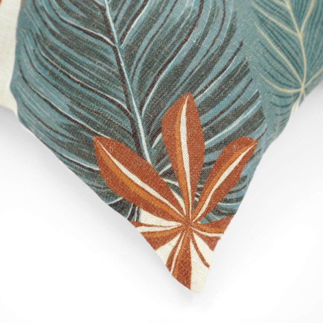 Coussin Bornéo déhoussable 45 × 45 cm | Irisia Maison