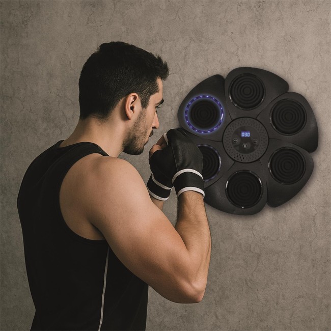 Machine de boxe murale avec enceinte LED | Irisia Maison