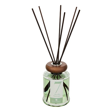 Coffret parfumé basilic Numia – bougies diffuseur et spray Coffret parfumé basilic bougies diffuseur spray Numia maison