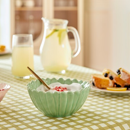 Bol fleur de rose 35 cl – bol décoratif Bol fleur de rose 35 cl rose vert bol décoratif