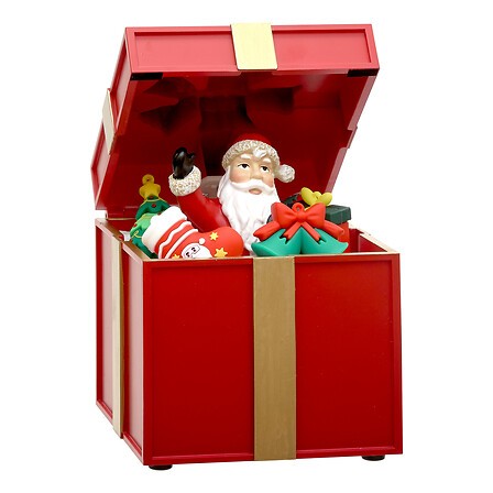 Village de Noël Père Noël lumineux 5 LED 20 cm | Irisia Maison