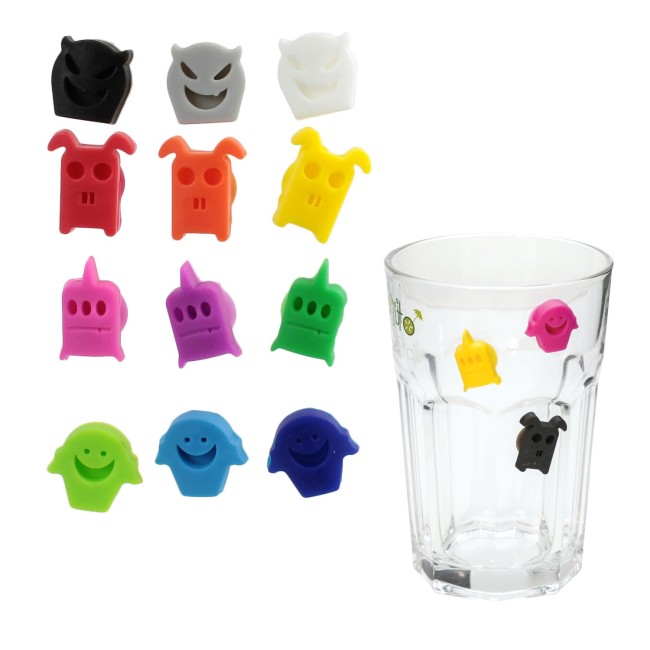 Marque-verre en silicone avec ventouse | Irisia Maison