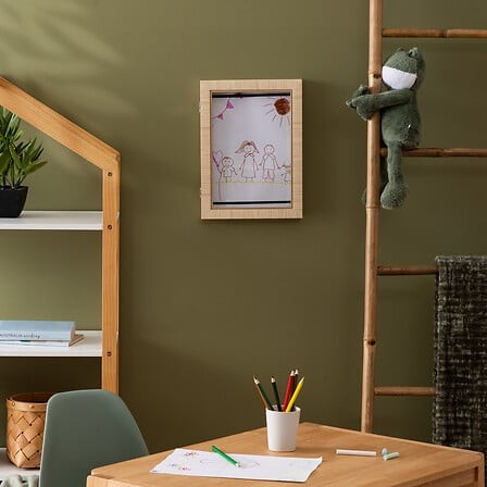 Peluche grenouille Loes verte 35 cm doudou doux enfant décoration