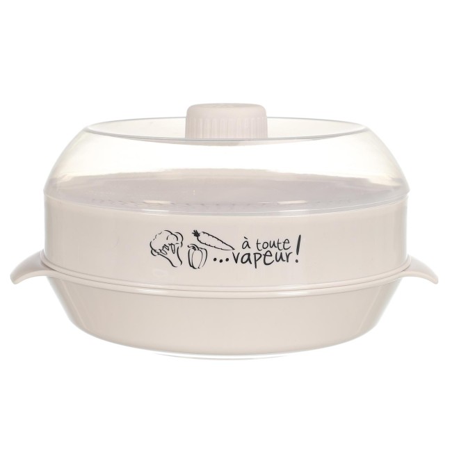 cuit vapeur micro ondes 1 2 l avec etage cuisson vapeur