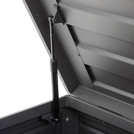 Coffre rangement Edenio 510 L graphite Coffre de rangement Edenio 510 L graphite extérieur