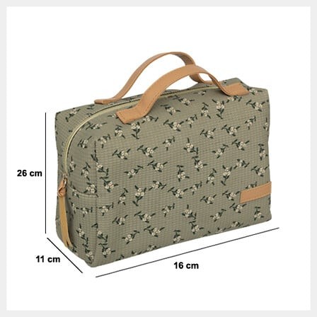 Trousse de toilette Duo 26 × 11 × 16 cm | Irisia Maison