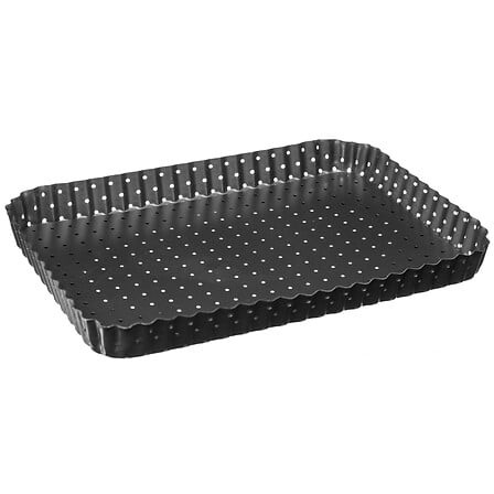 Plat rectangle à fond amovible 31 x 21 cm | Irisia Maison