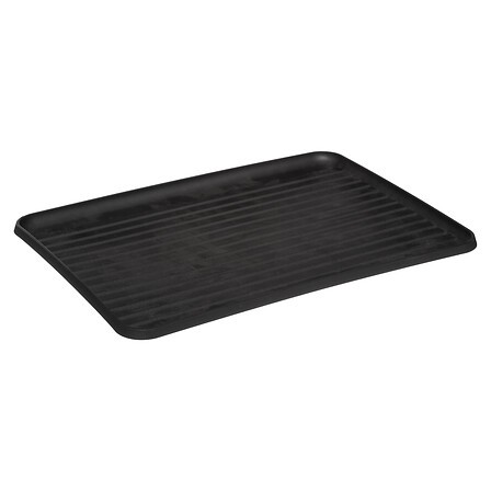 Égouttoir 1 niveau métal noir | 6 assiettes | Irisia Maison