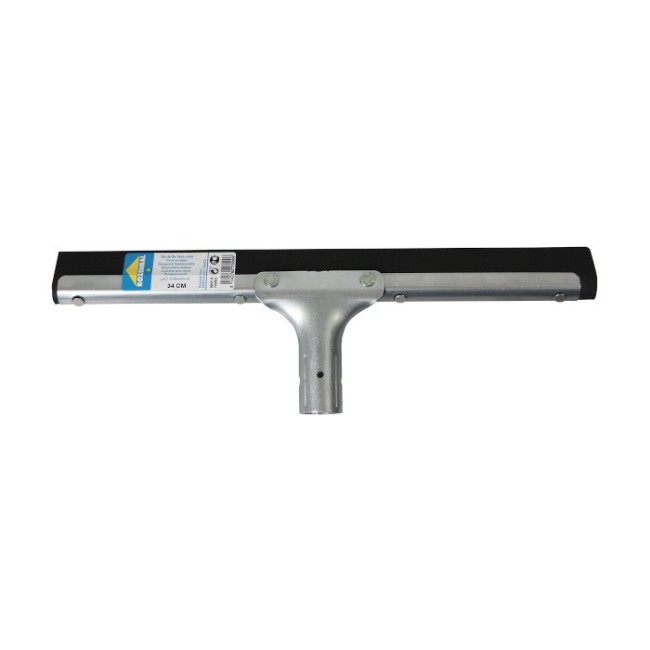 Raclette de sol métal 34 cm mousse noire | Irisia Maison Raclette de sol métal 34 cm mousse noire | Irisia Maison