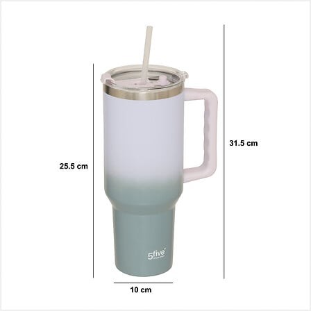 Mug isotherme 1,2L avec poignée Tie & Dye – gobelet inox chaud froid mug isotherme 1,2L inox poignee tie dye gobelet chaud froid grande capacite