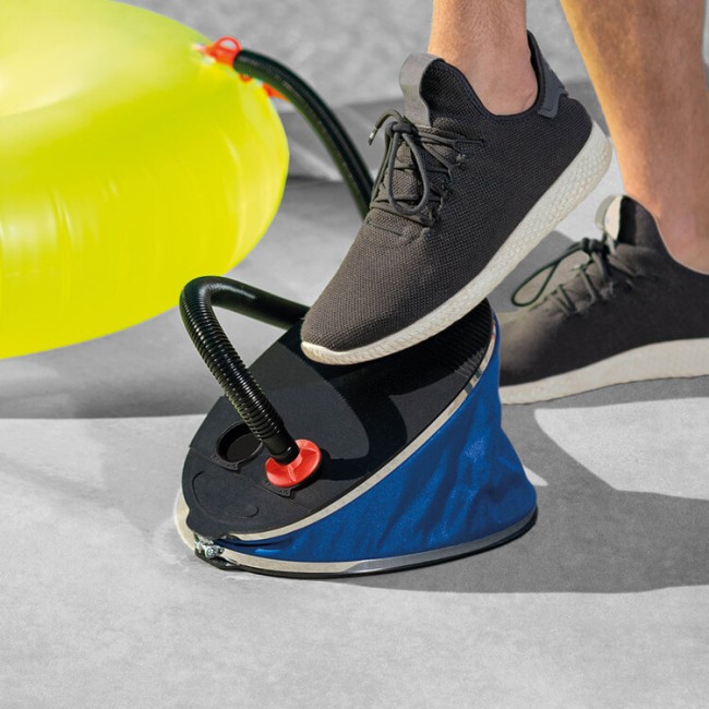 gonfleur a pied intex 1,5 litre pompe air manuelle matelas bouee camping