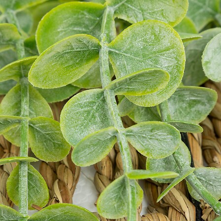 Eucalyptus à suspendre Zea 70 cm avec pot naturel – plante décorative suspendue Eucalyptus artificiel à suspendre Zea 70 cm avec pot naturel