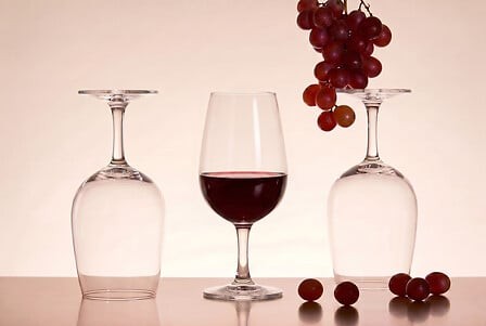 lot de 6 verres à vin Viticole 21 cl en verre
