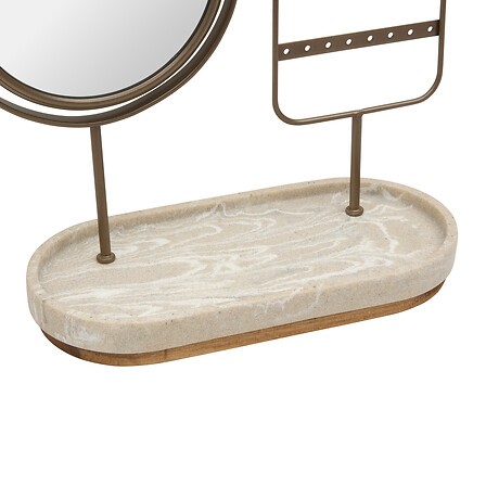miroir porte-bijoux 27 cm en polyrésine miroir porte-bijoux 27 cm en polyrésine