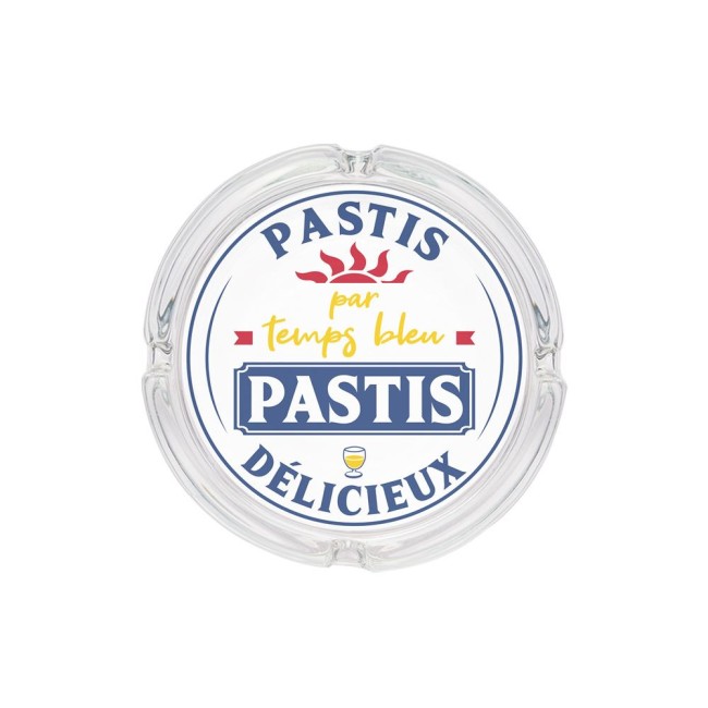 Le cendrier en verre Pastis