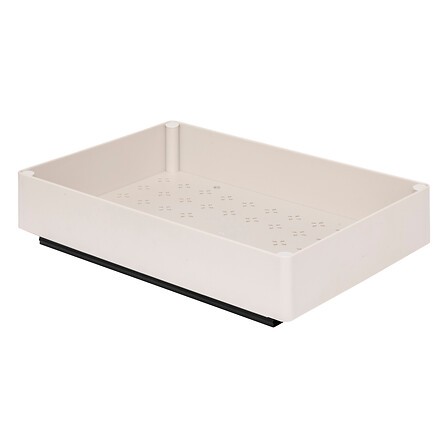 Organiseur coulissant pour placards beige 26,9x40x8,2 cm rangement