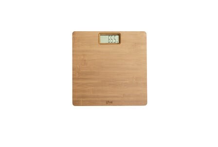 Pèse-personne en bambou naturel digital avec écran LCD Pèse-personne en bambou naturel digital avec écran LCD