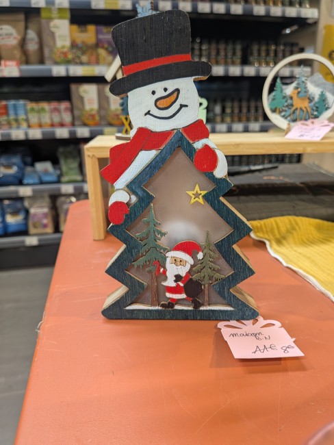 Sapin et père noel
