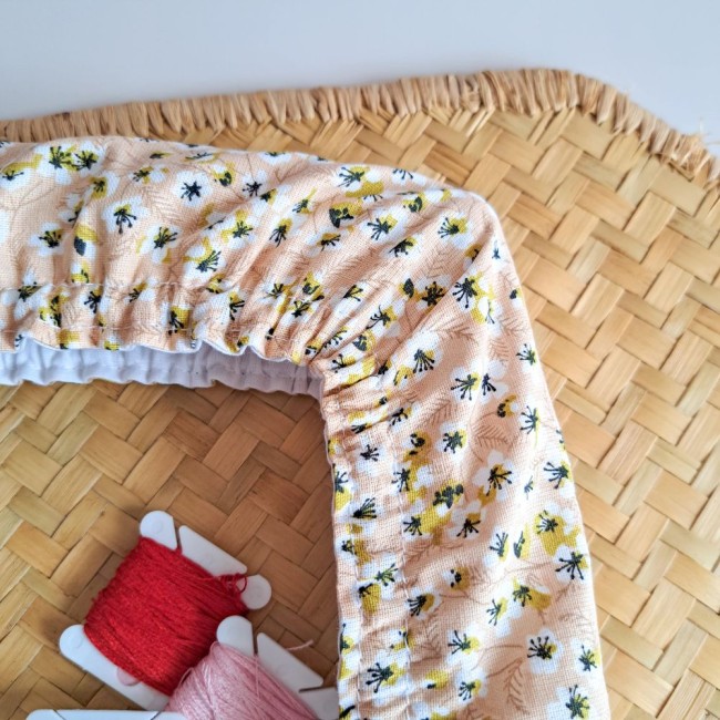 grime guard beige miel fleur pour broderie