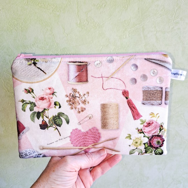 trousse zippee pour broderie portee trousse zippée pour broderie portée