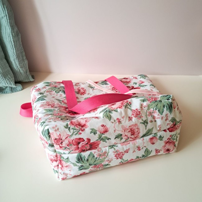 sac fleur rose Sofia