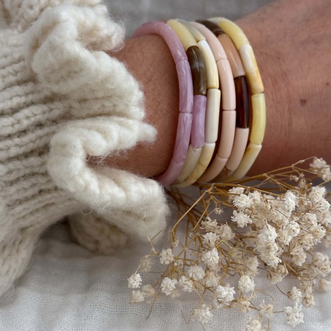 Bracelets élastique Anatole, sur le sable