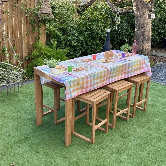 Atelier créatifs de bijoux sautoir et bague en acier inoxydable doré, proche de Bordeaux, en extérieur