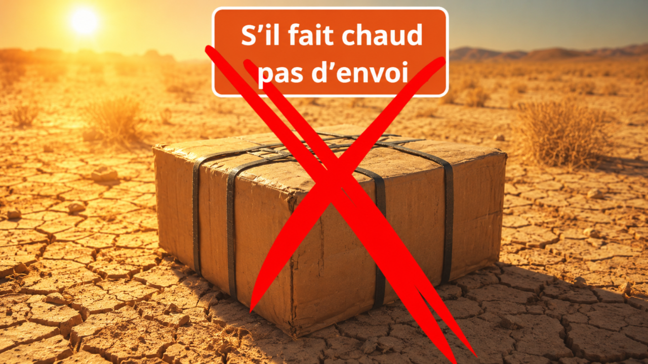 Expédition d’araignées et d’animaux vivants suspendue en cas de forte chaleur