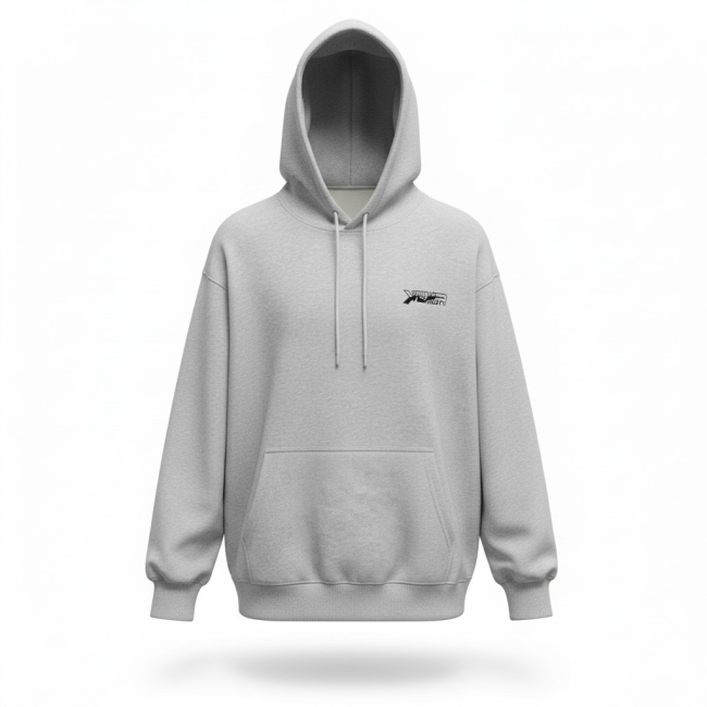 SWEAT GRIS VUE DE FACE