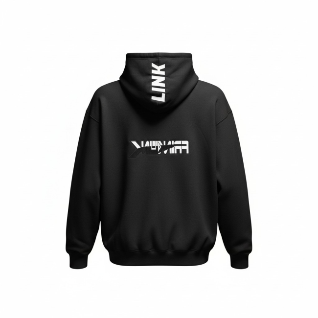 SWEAT NOIR VUE ARRIÈRE