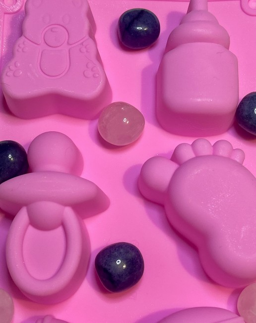 Bougie artisanale gender reveal boy or girl décoration au choix parfum au choix 