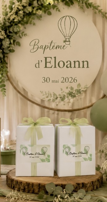 Bougie artisanale pour baptême, mariage, evjf, tout évènement sur devis - cire de soja et parfum de grasse