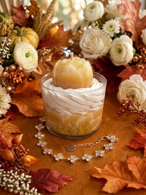 Bougie Bijou avec bracelet tendance
