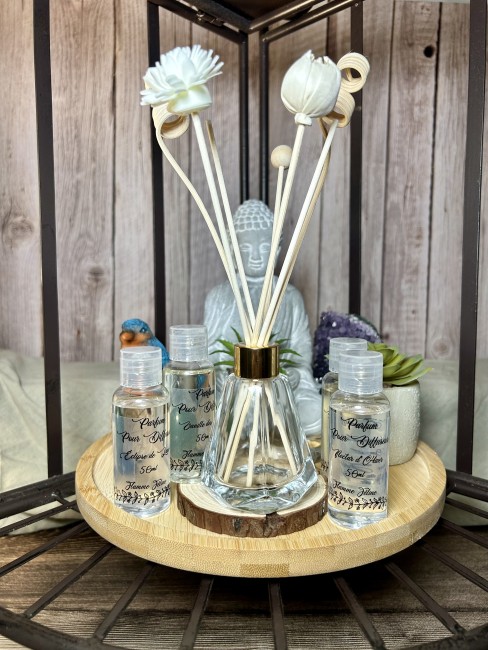 Coffret  Reed Diffuseur ! Parfum d'ambiance à tiges ! Parfum artisanal!