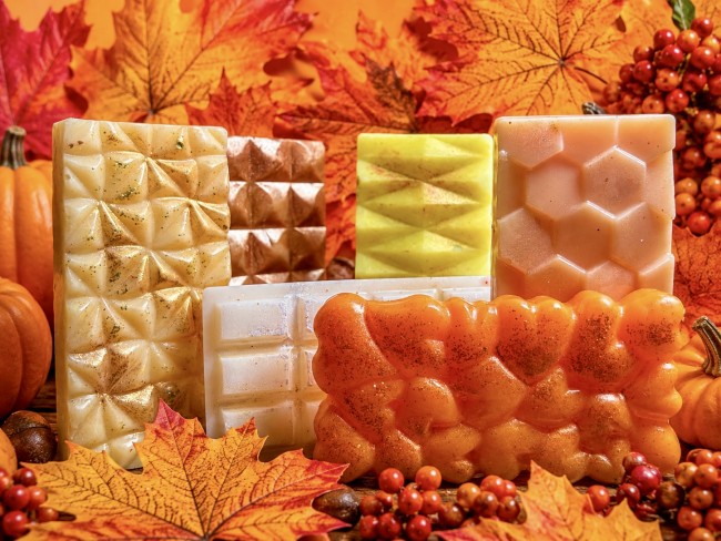 Duo de tablettes fondantes parfumées de l'automne Duo de tablettes fondantes parfumées de l'automne