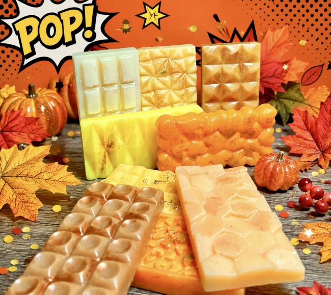 Duo de tablettes fondantes parfumées de l'automne Duo de tablettes fondantes parfumées de l'automne