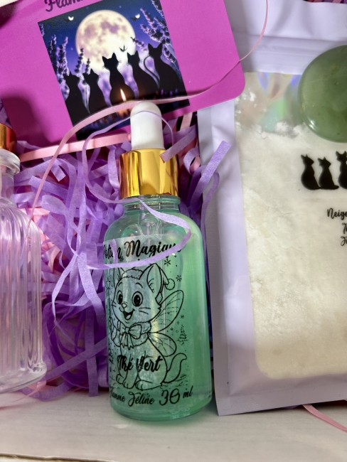 Coffret Sérénité Flamme Féline ! Produits parfumants et relaxants!